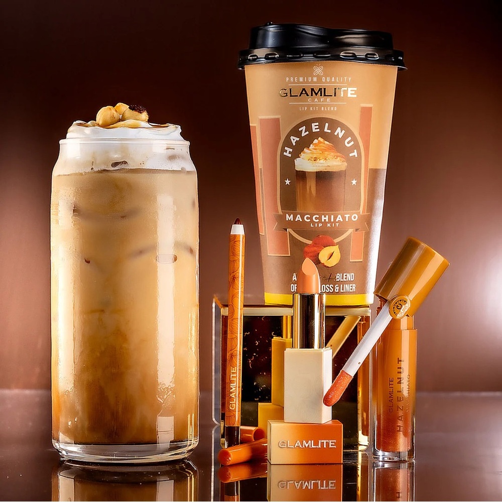 Glamlite Hazelnut Macchiato Lip Kit